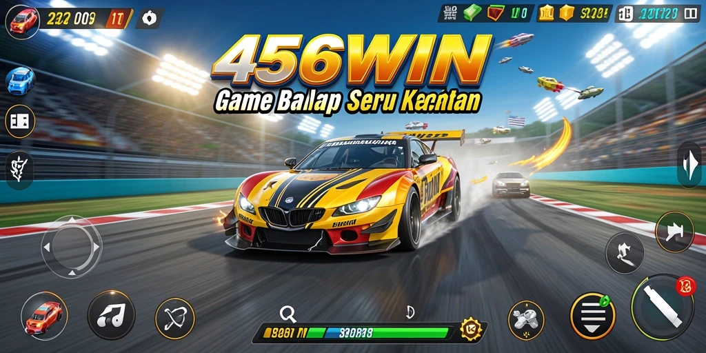 Gameplay balap yang mendebarkan di 456WIN.