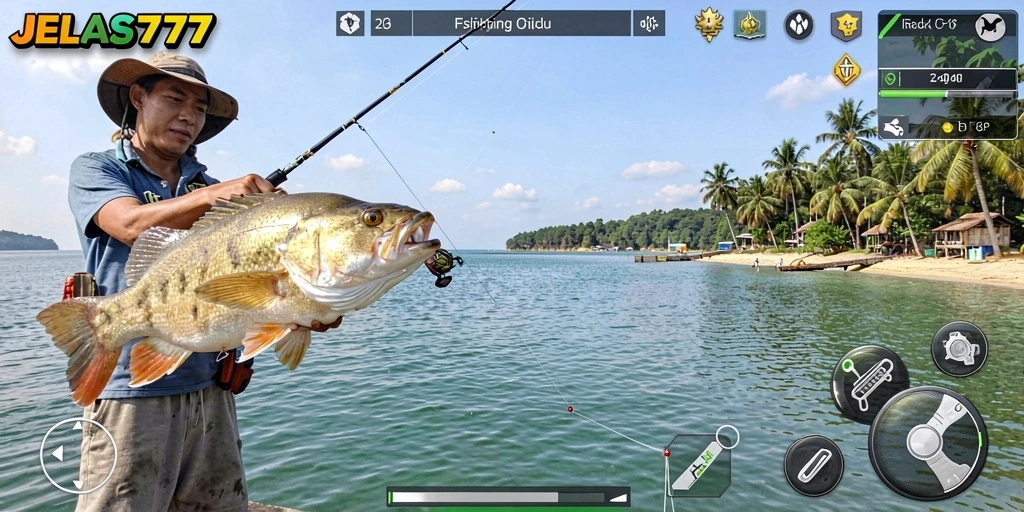 Tangkapan ikan yang beragam dalam gameplay JELAS777.