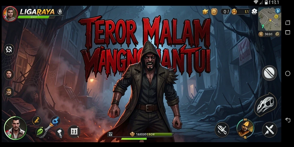 Gameplay seram LIGARAYA yang memukau dan menegangkan.