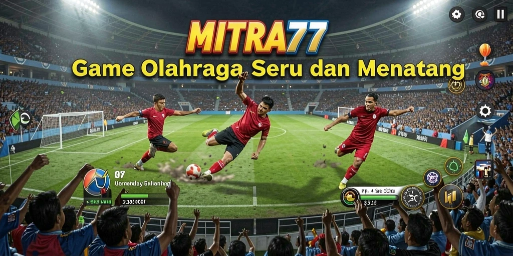 Gameplay seru dengan grafis atletik yang tajam.