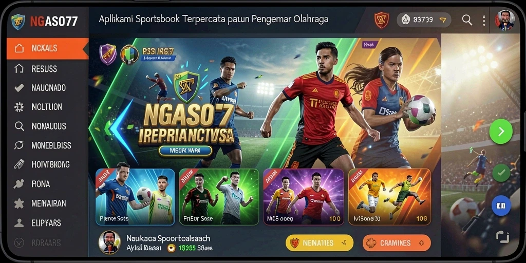 Screenshot gameplay NGASO77 menampilkan antarmuka yang menarik dan interaktif.