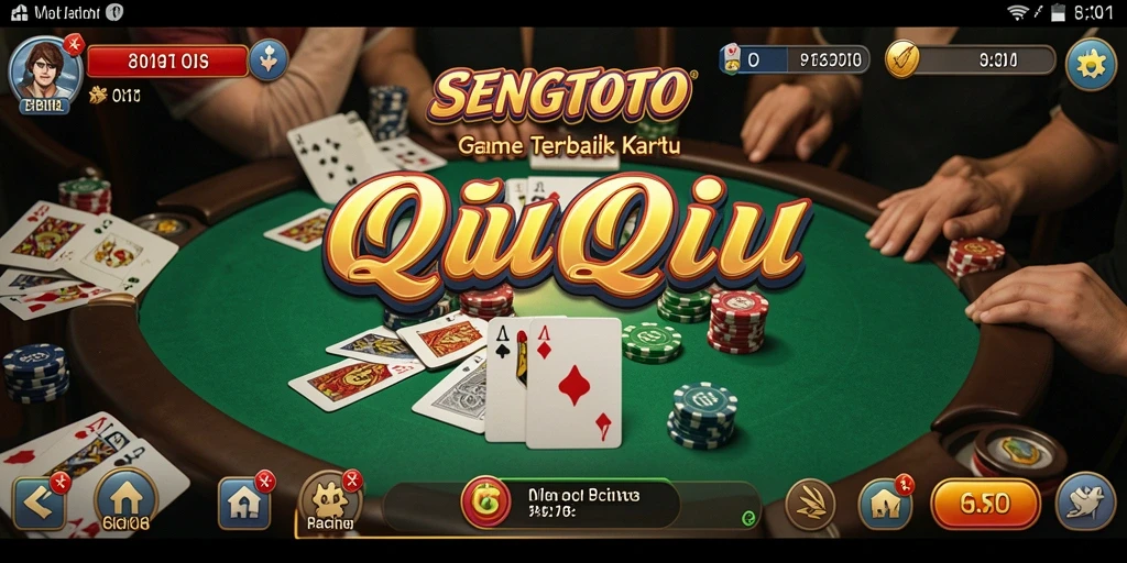 Gameplay seru QiuQiu dengan grafis menarik.