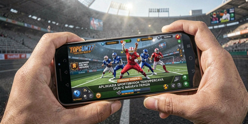Screenshot utama dari gameplay TOPGUN77 yang menampilkan fitur taruhan live.