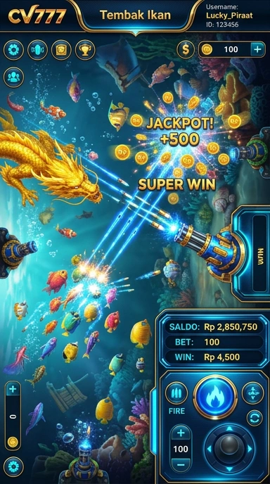 Tampilan beranda aplikasi cv777 yang informatif.